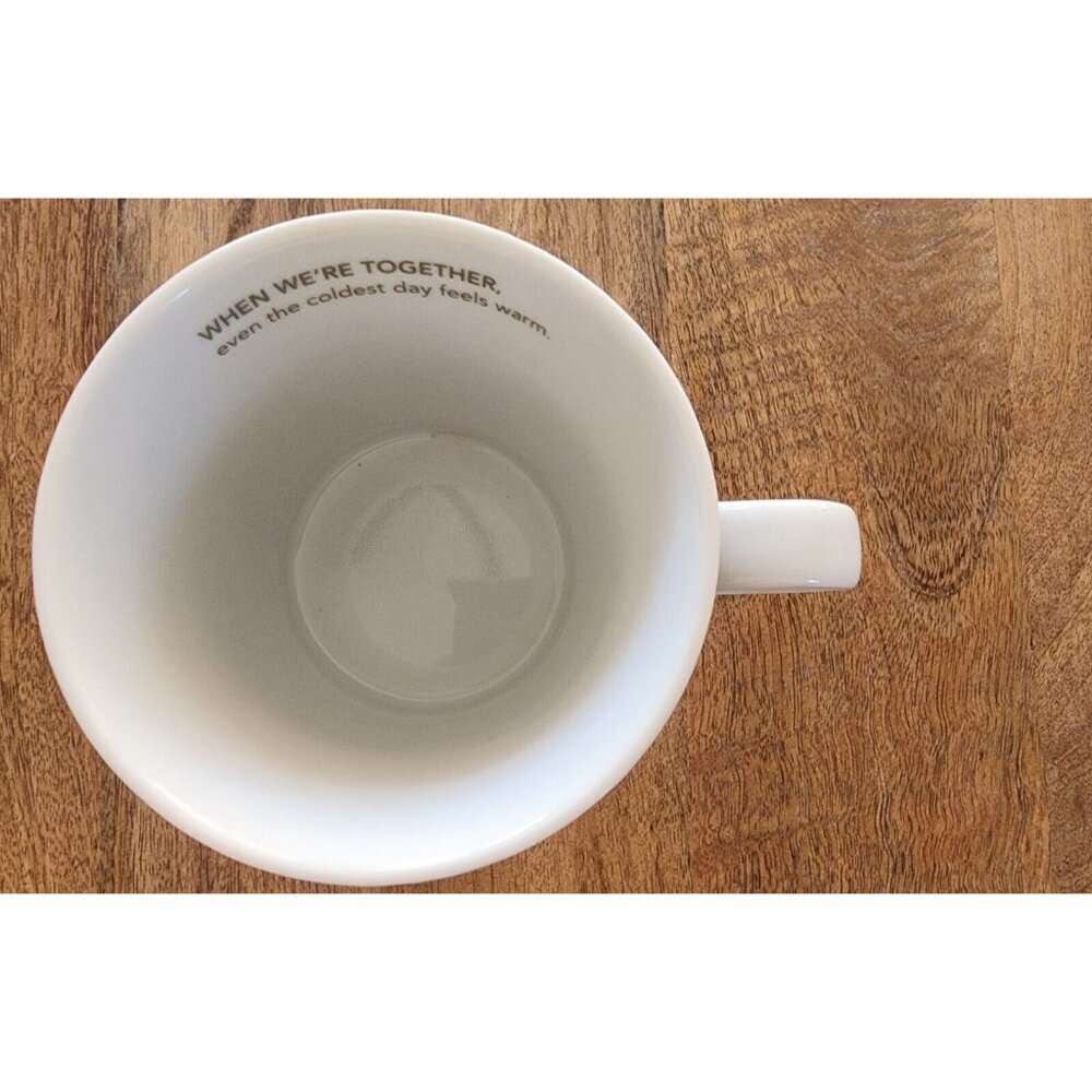 2011 Starbucks Snowman Christmas Holiday Coffee Mug | When We're Together - Picture 6 of 7